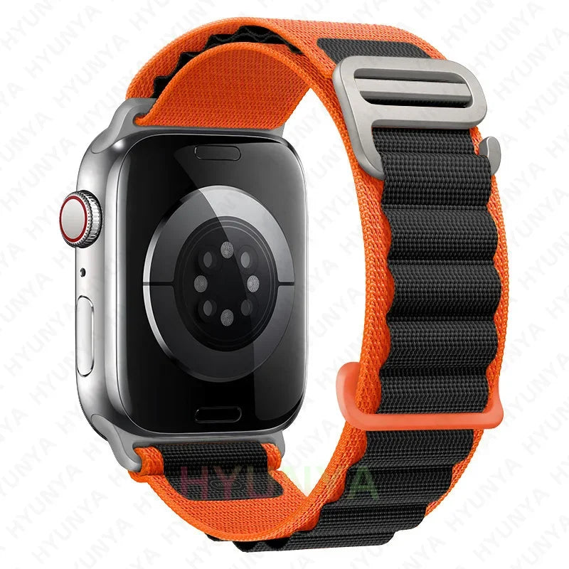 Alpine Strap For Apple Watch Band Ultra 2 3 Watchband 45mm 49mm 42mm 46mm 44mm 41mm 40mm Bracelet Iwatch Series 11 9 8 7 6 SE 10