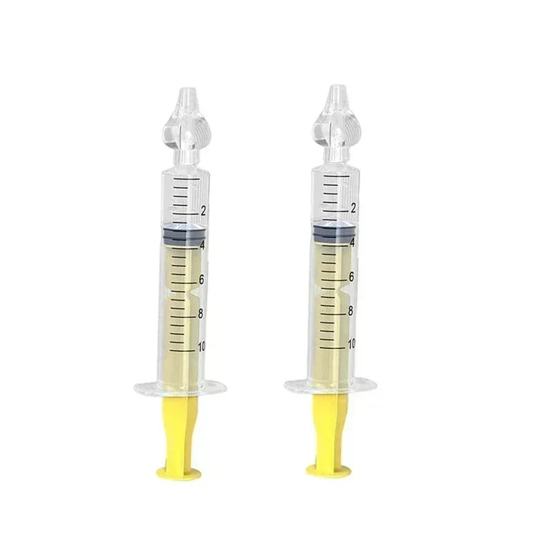 Rhinitis Nasal Irrigator Washing for Children Silicone Baby Nasal Aspirator Syringe Baby Nose Cleaner Kids Nasal Washer Reusable