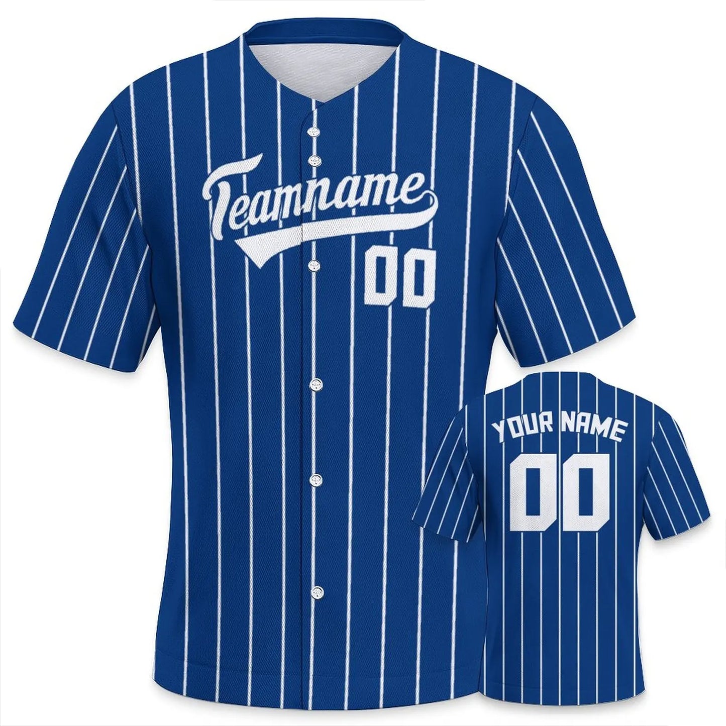 Men's Custom Baseball Jersey Solid Pinstripe Personalized Name Number Printing Fans Gift Baseball Team Shirt for Sportswear
