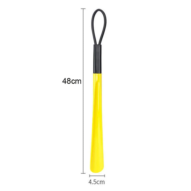 1pc Extra Long Flexible Plastic Shoe Horns Not Require Bending Durable Shoe Spoons For Pregnant Women Wearing Shoe Assistants
