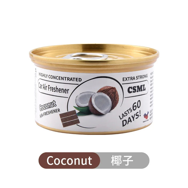 Car Air Fresheners Perfume Auto Supplies Canned Wood Blocks Coffee Flavor Explosion Car Foreign Aromatherapy Deodorant Supplies