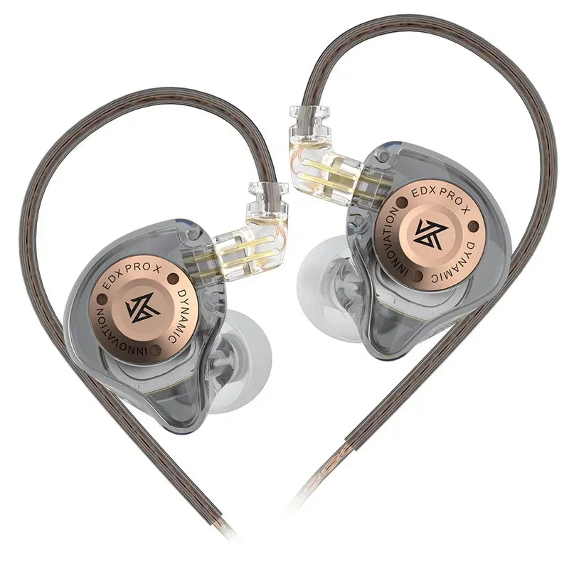 KZ EDXPRO X Dynamic Drive Earphone HIFI Bass Sport Earbud DJ Music Cancelling Headsets KZ EDX PRO X D-FI ZSN PROX EDC EDA ZVX