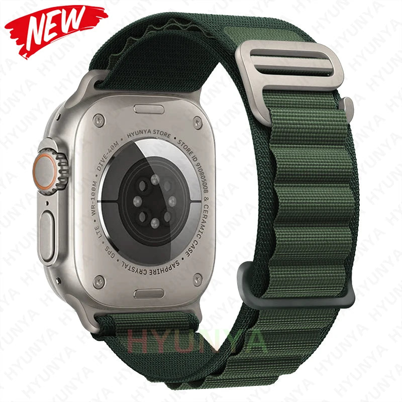 Alpine Strap For Apple Watch Band Ultra 2 3 Watchband 45mm 49mm 42mm 46mm 44mm 41mm 40mm Bracelet Iwatch Series 11 9 8 7 6 SE 10