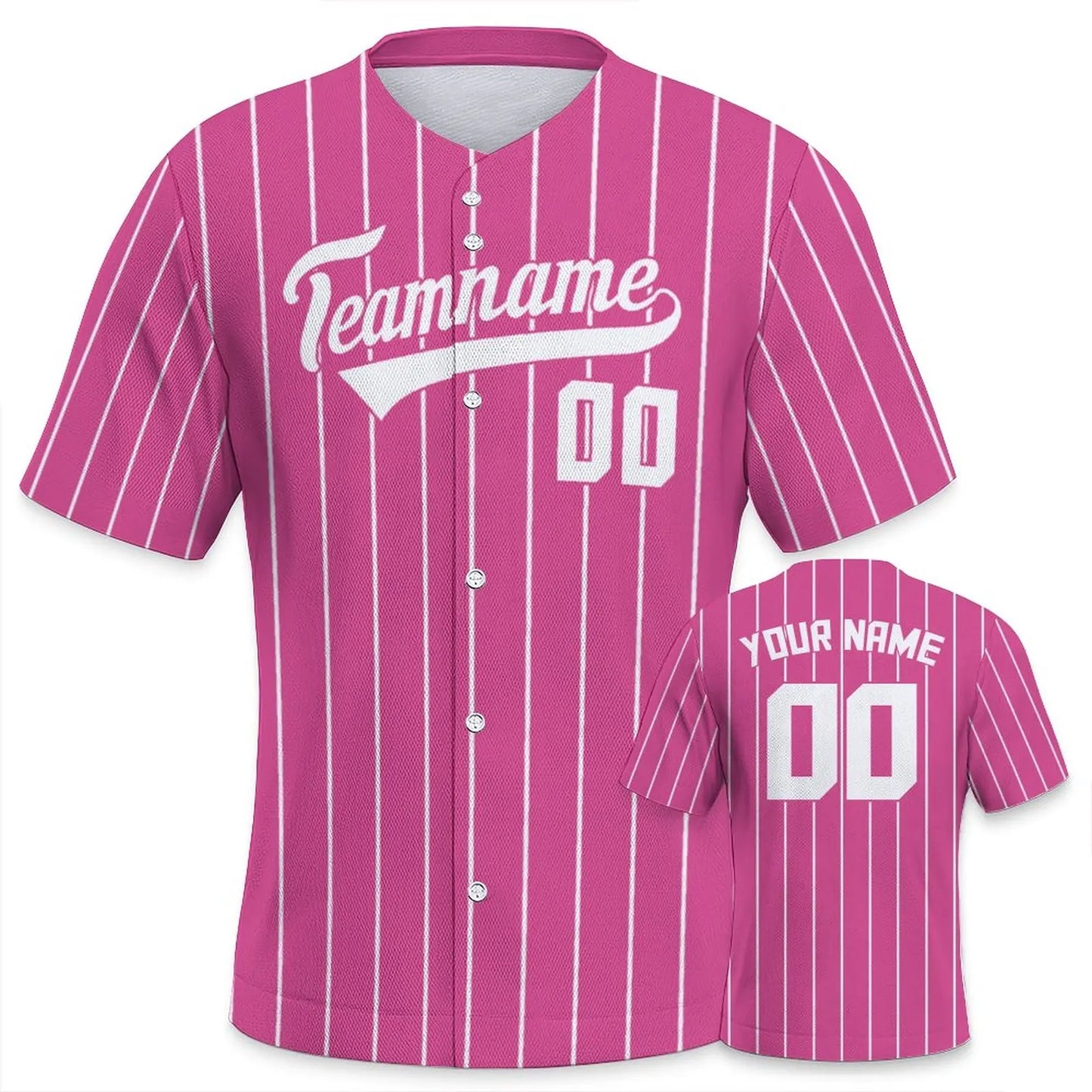 Men's Custom Baseball Jersey Solid Pinstripe Personalized Name Number Printing Fans Gift Baseball Team Shirt for Sportswear