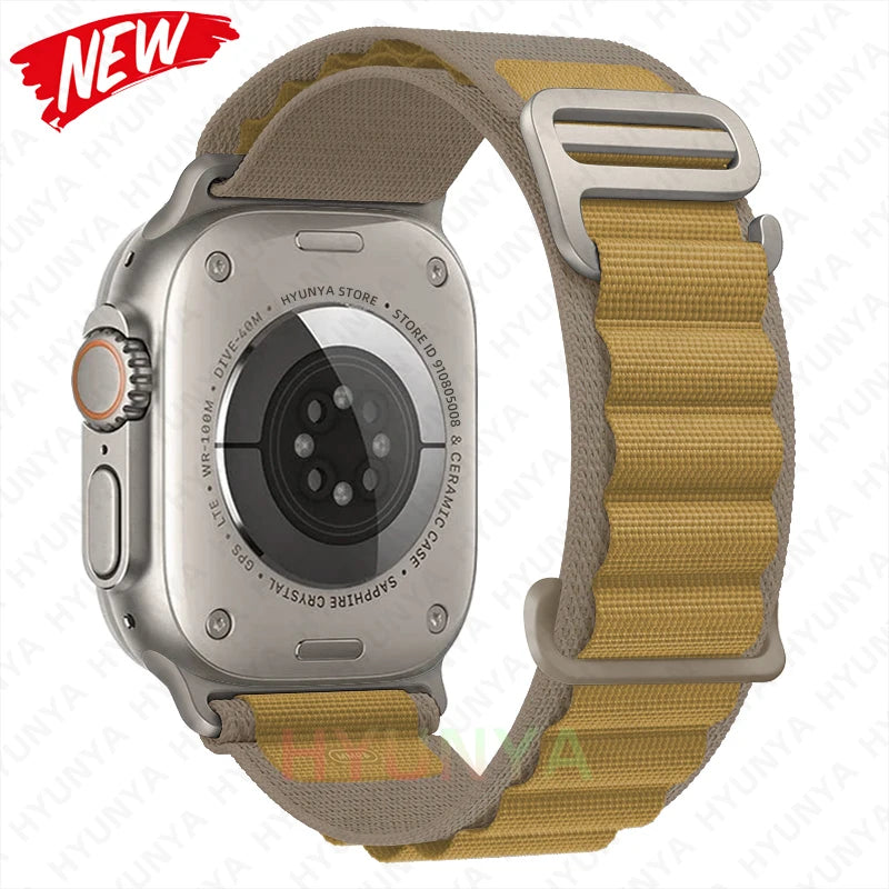 Alpine Strap For Apple Watch Band Ultra 2 3 Watchband 45mm 49mm 42mm 46mm 44mm 41mm 40mm Bracelet Iwatch Series 11 9 8 7 6 SE 10