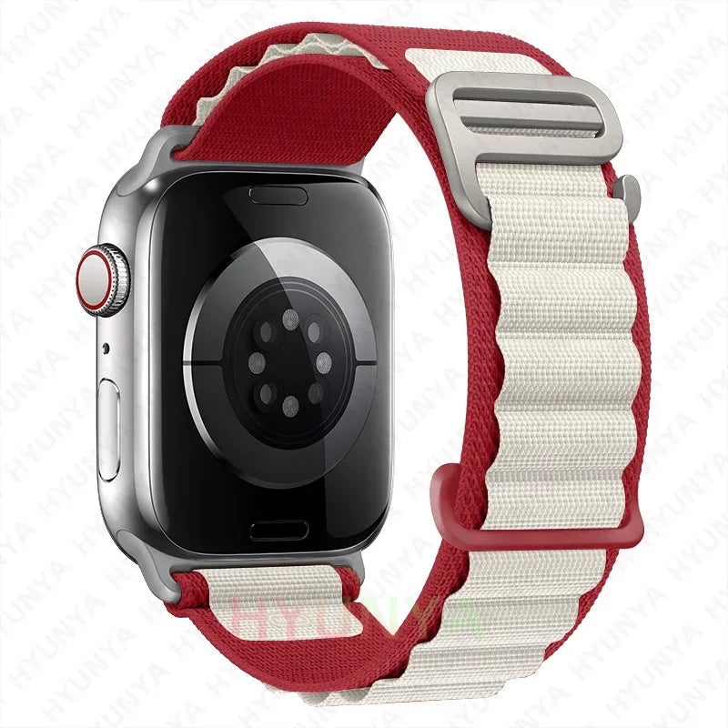 Alpine Strap For Apple Watch Band Ultra 2 3 Watchband 45mm 49mm 42mm 46mm 44mm 41mm 40mm Bracelet Iwatch Series 11 9 8 7 6 SE 10