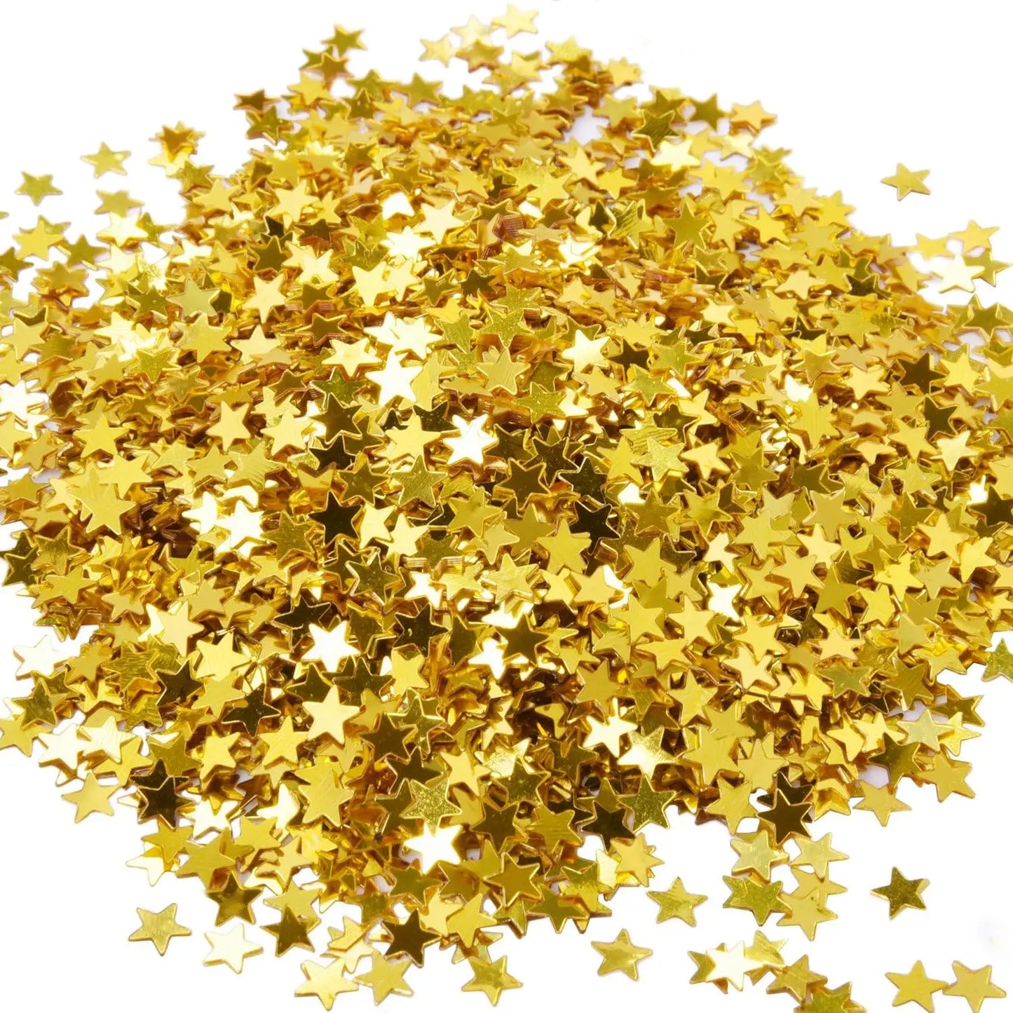 Gold Star Confetti Metallic Foil Stars for Party Wedding Decorations, 30g/1oz