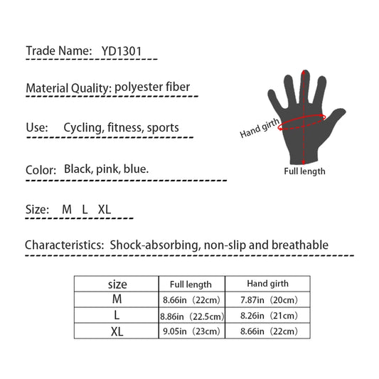 Outdoor Cycling Gloves, Bicycles for Warmth and Anti Slip in Autumn and Winter