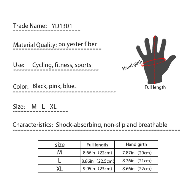 Outdoor Cycling Gloves, Bicycles for Warmth and Anti Slip in Autumn and Winter