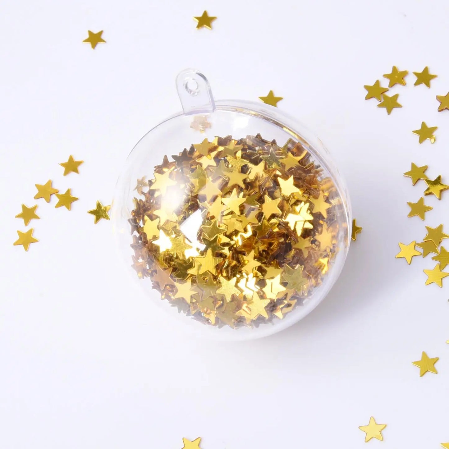 Gold Star Confetti Metallic Foil Stars for Party Wedding Decorations, 30g/1oz