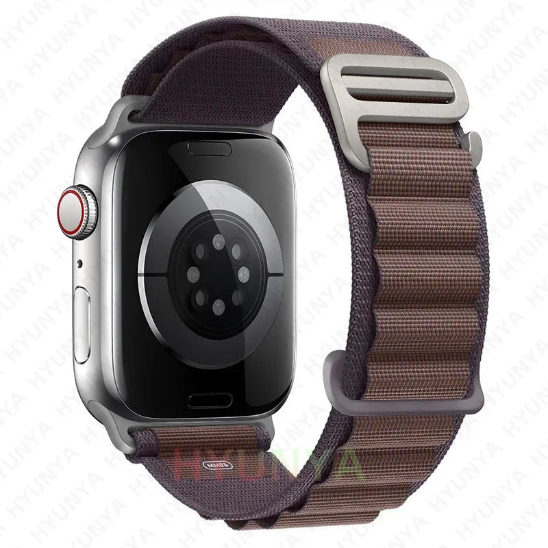 Alpine Strap For Apple Watch Band Ultra 2 3 Watchband 45mm 49mm 42mm 46mm 44mm 41mm 40mm Bracelet Iwatch Series 11 9 8 7 6 SE 10